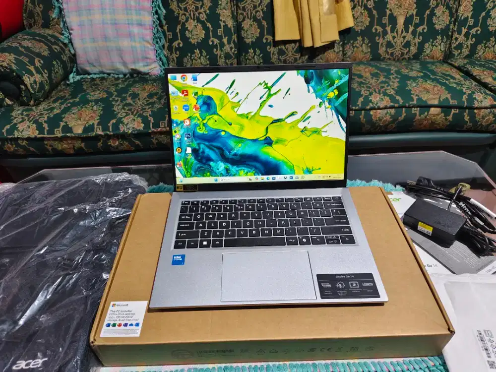 Laptop Acer aspire go 14 ag14 72p BNOB Intel core 120u gen 14 8/512
