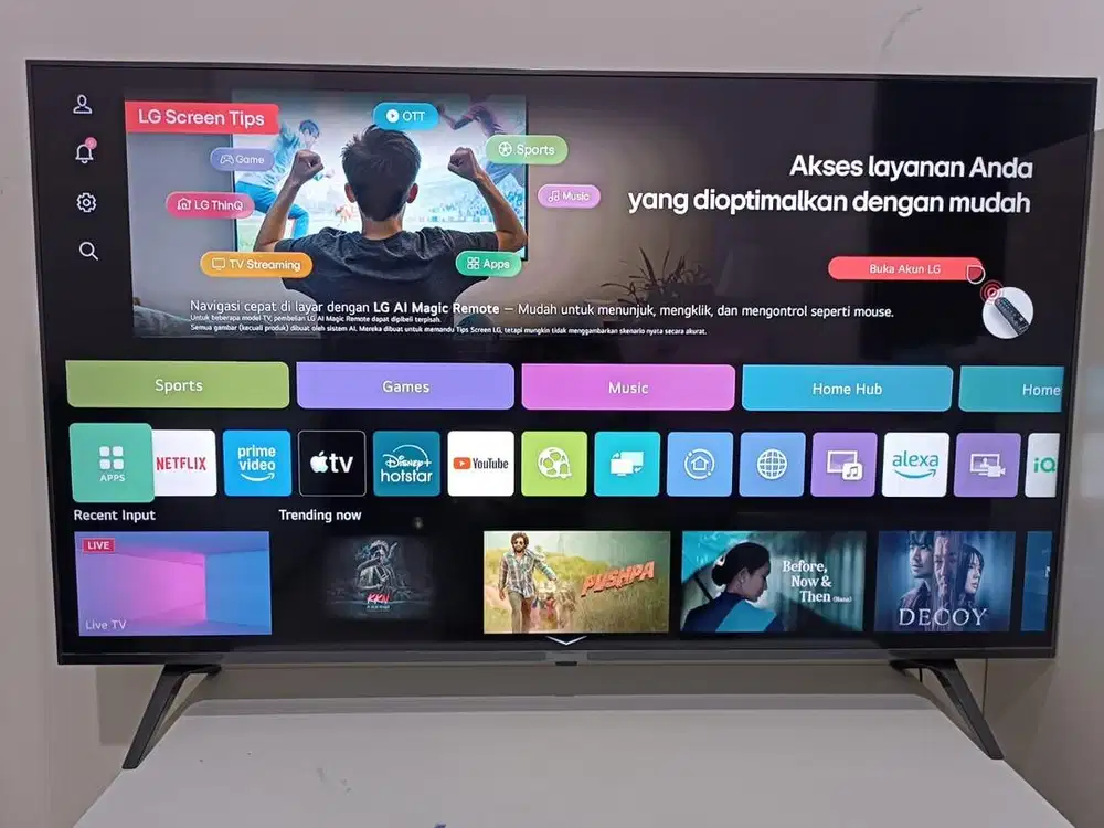 TV LG50UR8050 Ultra HD 4K Smart TV 50 Inch