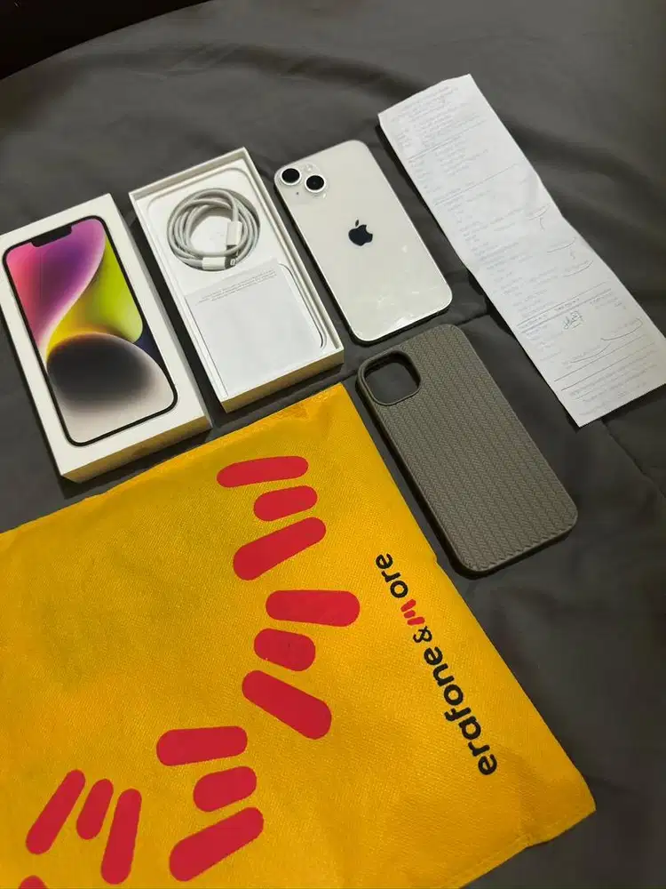 iPhone 14 128 iBox baru 2 minggu