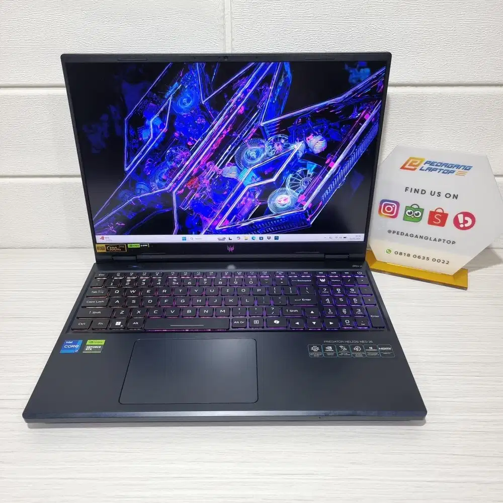 ACER PREDATOR HELIOS NEO 16 Core i7-14700HX 16GB/512GB RTX 4050 Garans