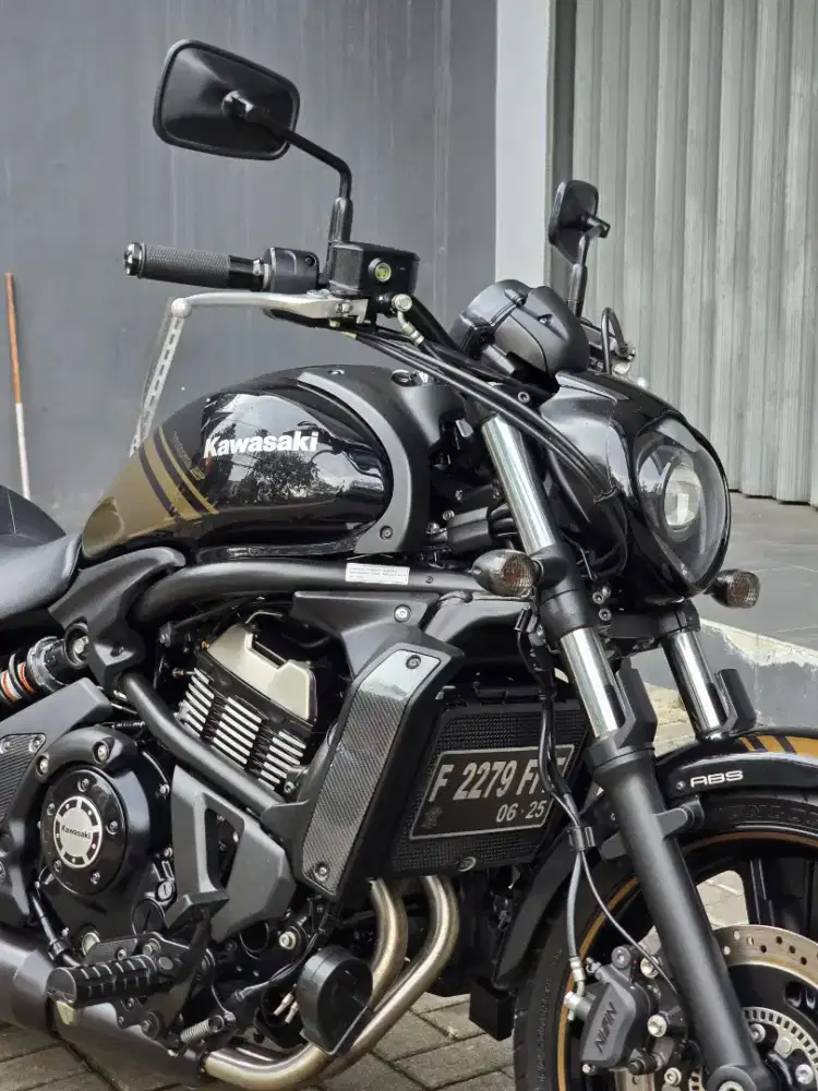 Moge Cruiser Kawasaki Vulcan 650 S th 2020 km 2rb Like New Siap Turing