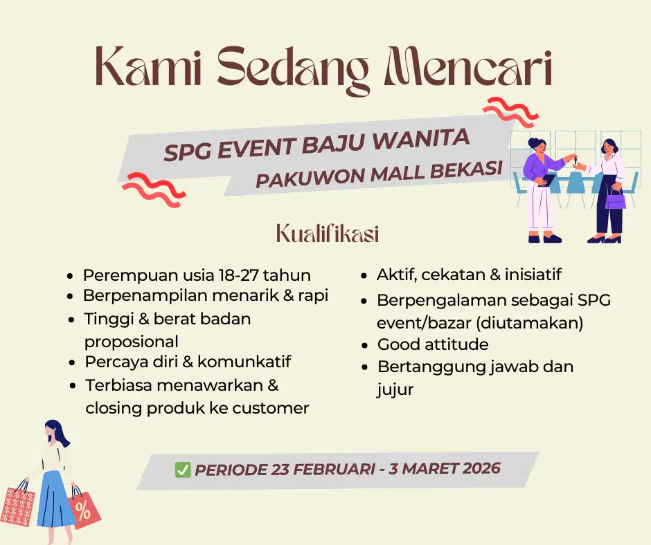 OPEN RECRUITMENT SPG EVENT BAZAR