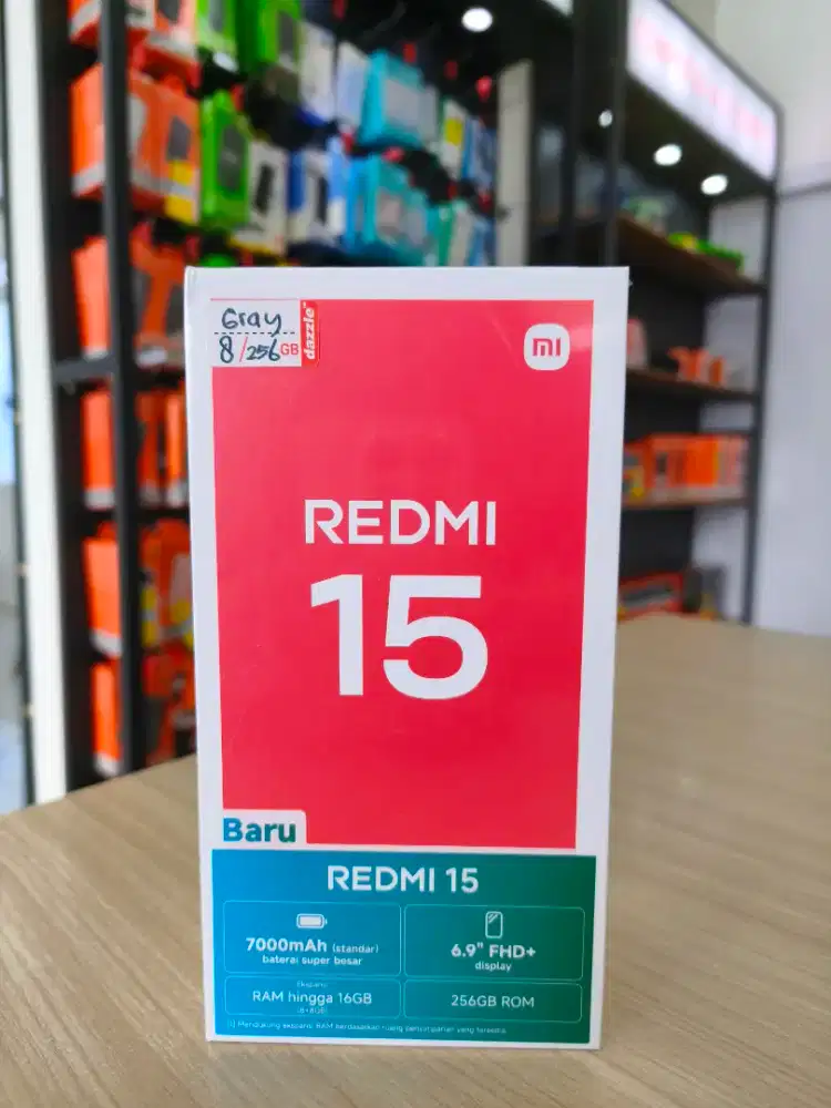 REDMI 15 8/128 GB DISKON MURAH
