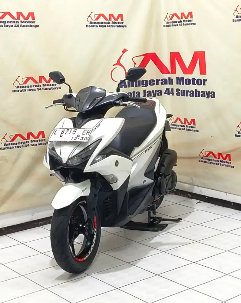 Ready Yamaha Aerox Abs 155 Tahun 2017 warna putih