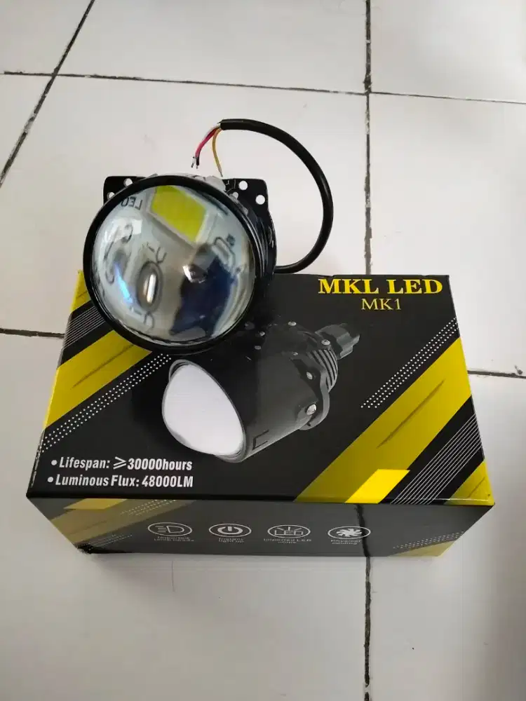 Lampu Billed MKL MK1 white and ice blue