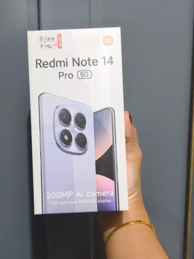REDMI NOTE 14 PRO 5G 8/256 STOK TERBATAS