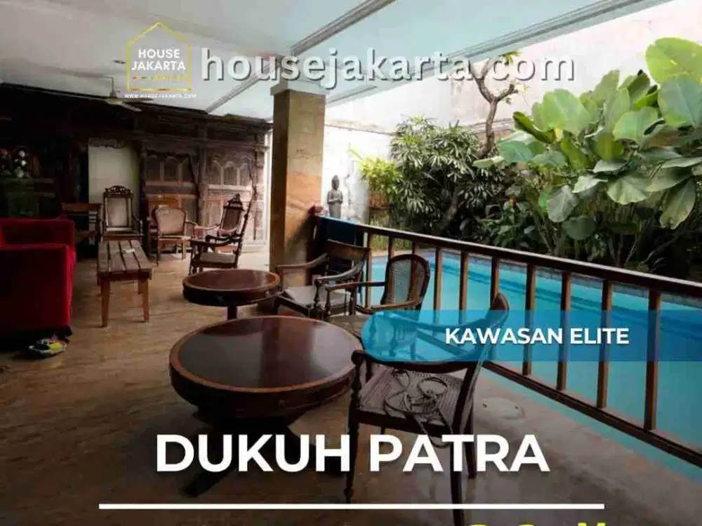 RUMAH PATRA KUNINGAN . KAWASAN ELITE . LINGKUNGAN TENANG & EKSKLUSIF