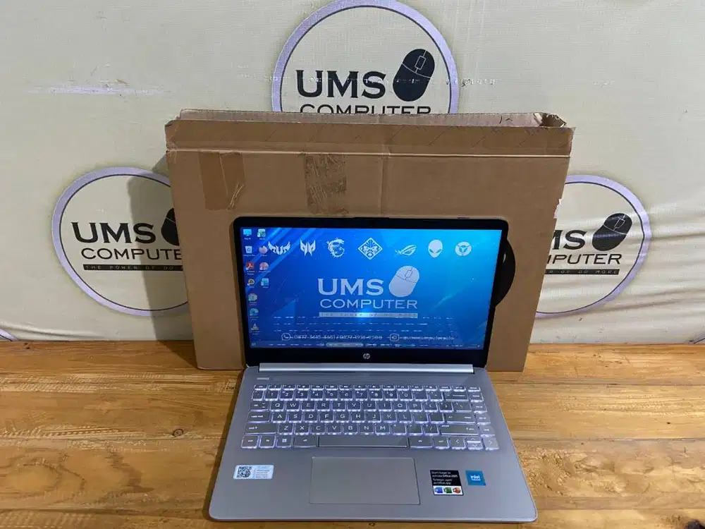 HP 14S DQ3110TU INTEL CELERON N4500 Ram 8GB SSD 256GB