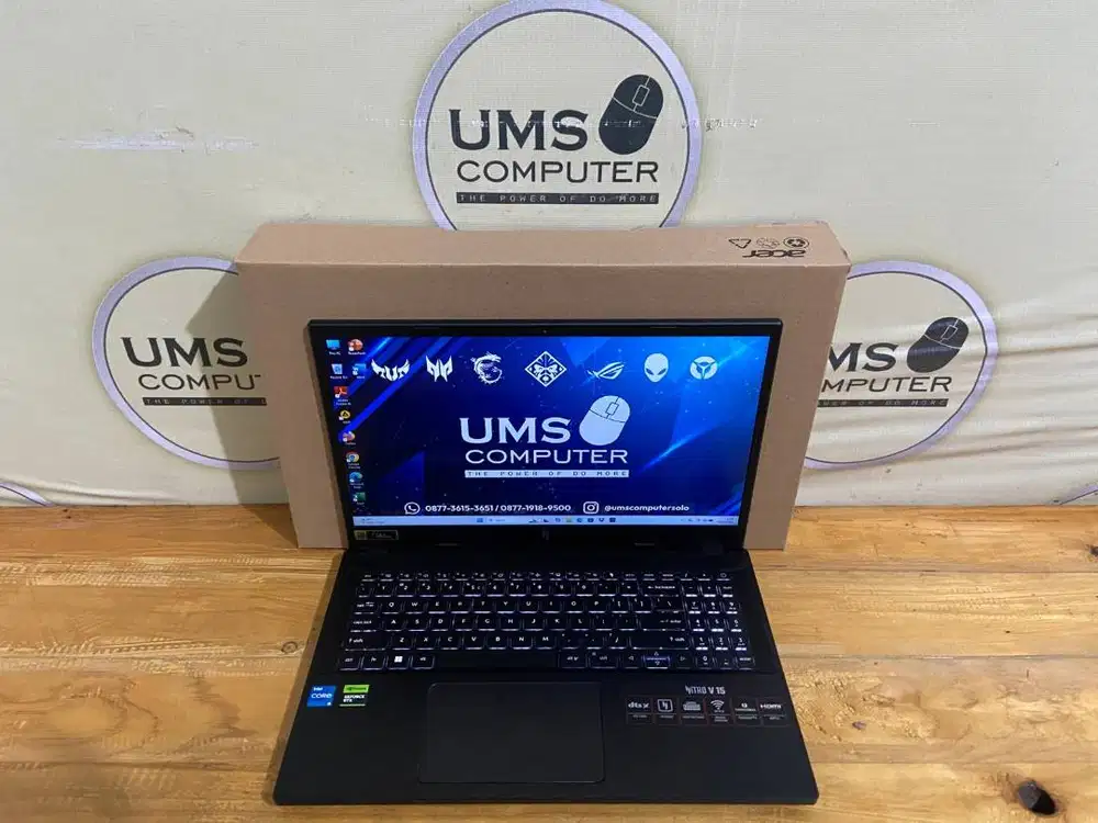 ACER NITRO ANV15-51 CORE I5 13420H Ram 8GB SSD 512GB RTX 2050