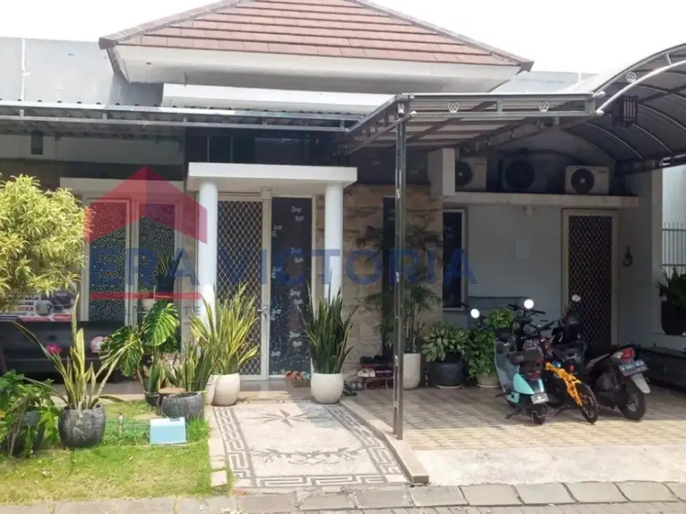Rumah Jual Siap Huni One Gate System Dekat Jalan Provinsi Krian–Taman