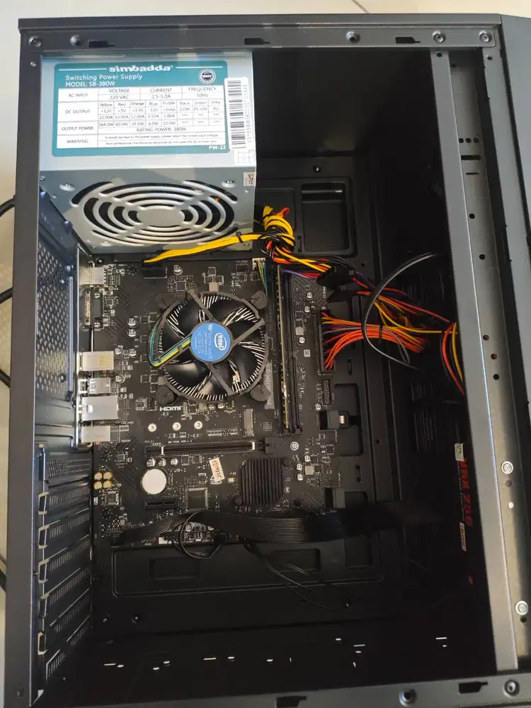 PC bekas gen 10 10500 8GB 256GB