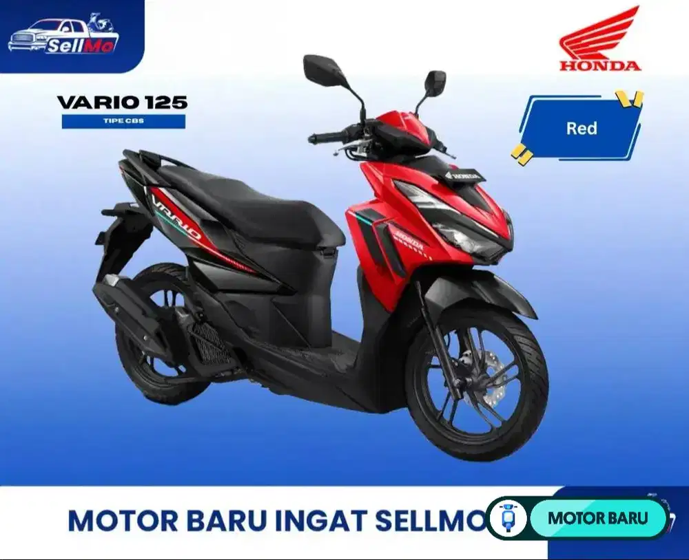 PROMO MOTOR HONDA VARIO 125 CBS ISS VARIO 160 CBS SP ABS DP 1 JT AN