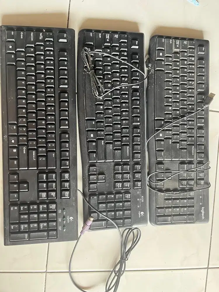 LOGITECH Keyboard Kabel Usb Wired