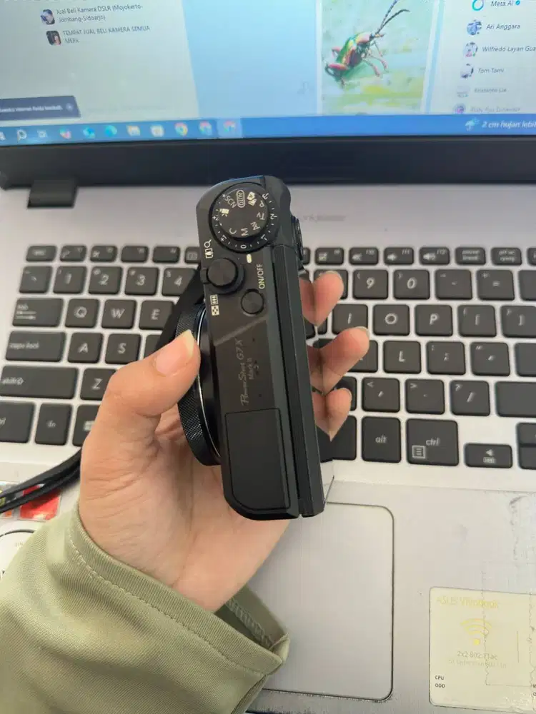 KAMERA CANON G7X MARK II KODE ICM 1168