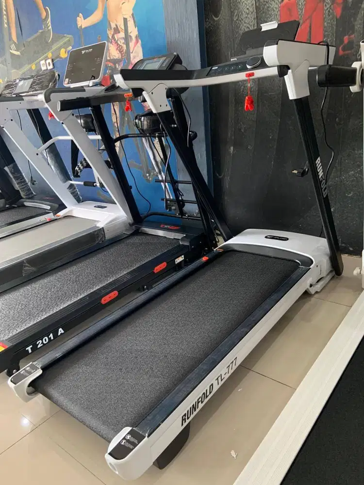 TREADMILL ELEKTRIK TL 777 RUNFOLD TERBARU DAN BERGARANSI RESMI