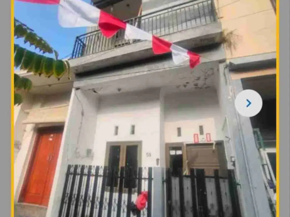 BRONGGALAN 325 Juta‼️Rumah Minimalis 2 Lantai Area Tambaksari