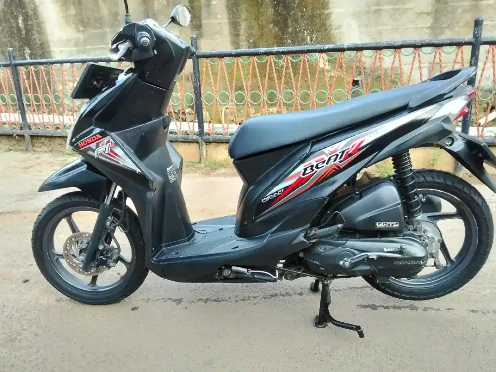 HONDA BEAT FI STATER ALUS 2015 PAJAK HIDUP