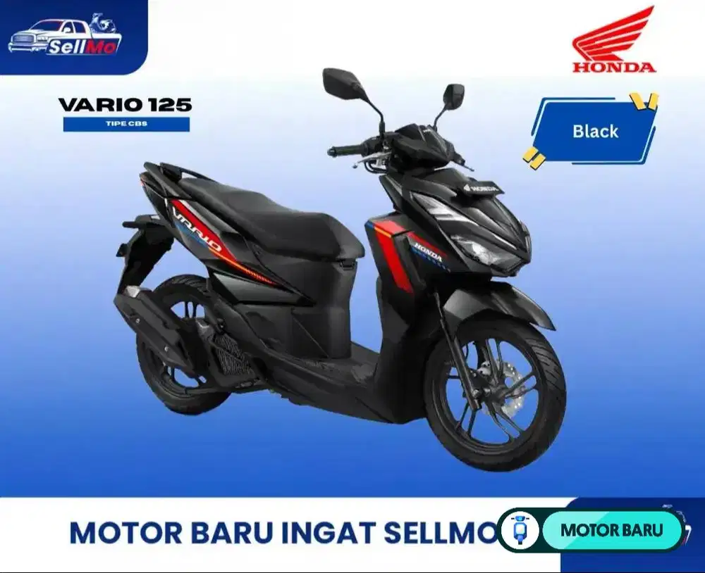 PROMO MOTOR HONDA VARIO 125 CBS ISS VARIO 160 CBS SP ABS DP 1 JT AN
