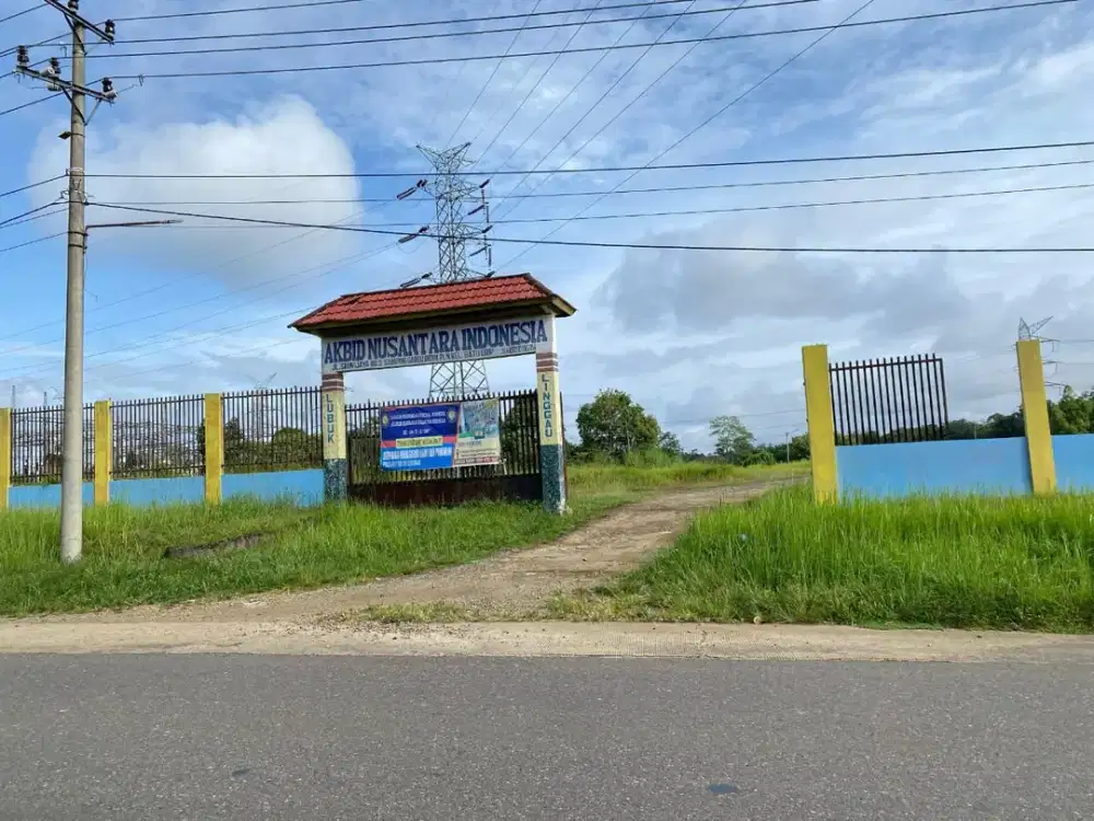 DIJUAL TANAH + BANGUNAN JALAN SRIWIJAYA PETANANG – LUBUK LINGGAU