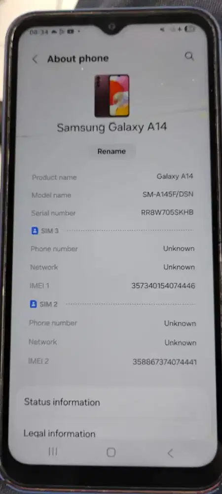 Samsung A14 6/128GB NFC