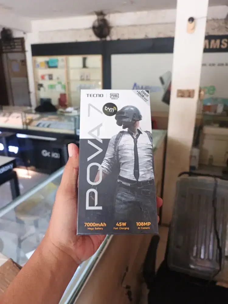 Berminat silahkan WA Tecno Pova 7 8+8/256 Garansi resmi 1thn