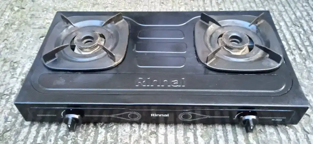 Kompor gas RINNAI 2 tungku RI-202S