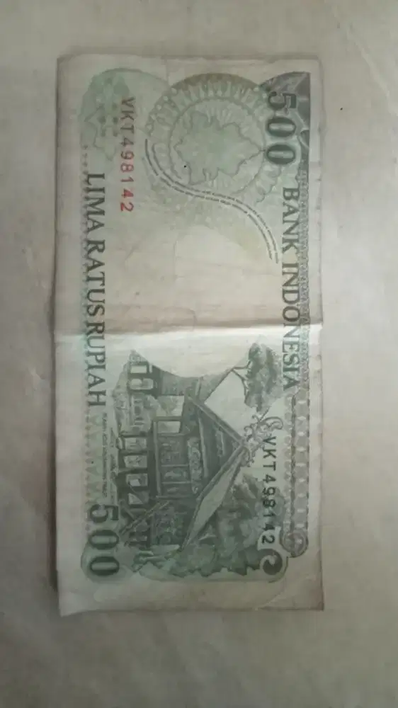 uang kuno 500 orang utan