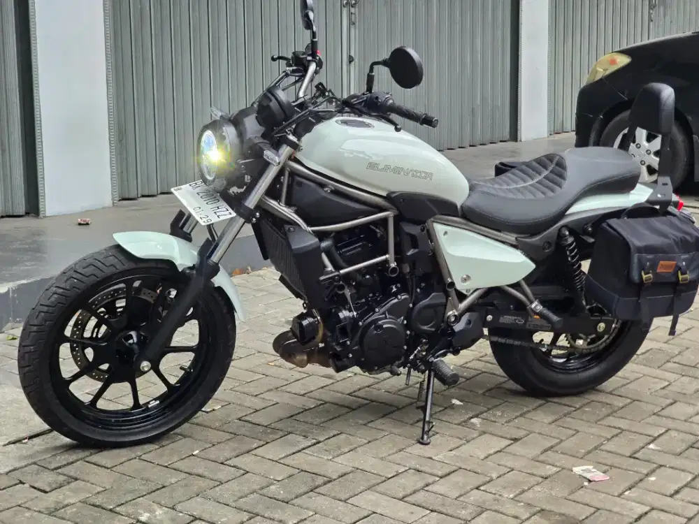 Moge Cruiser Kawasaki Eliminator 450 th 2024 Pmk Km 2rb Modif Turing