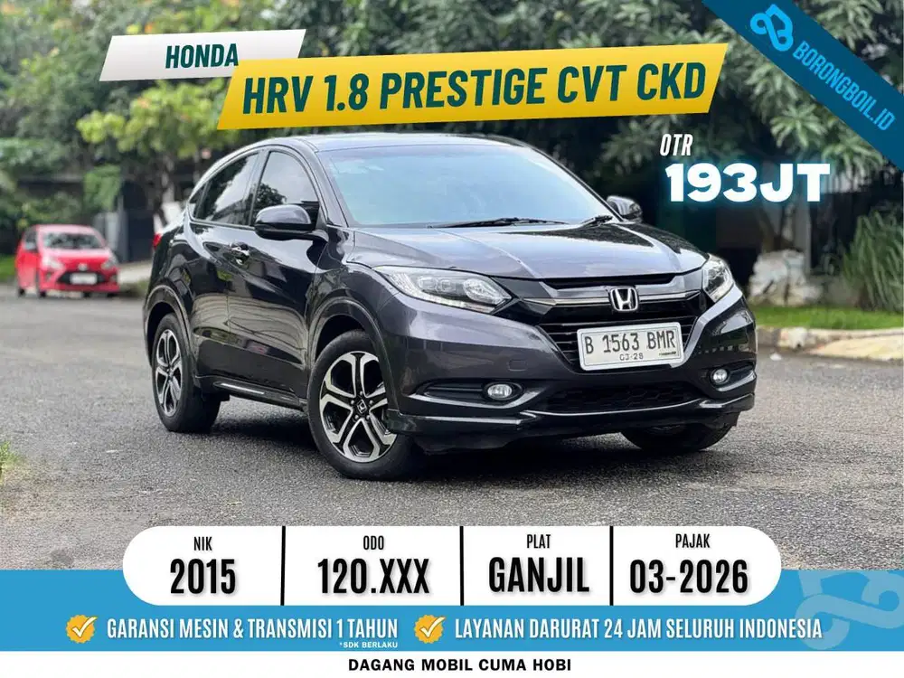 Hrv 1.8 prestige cvt 2015 termurahh