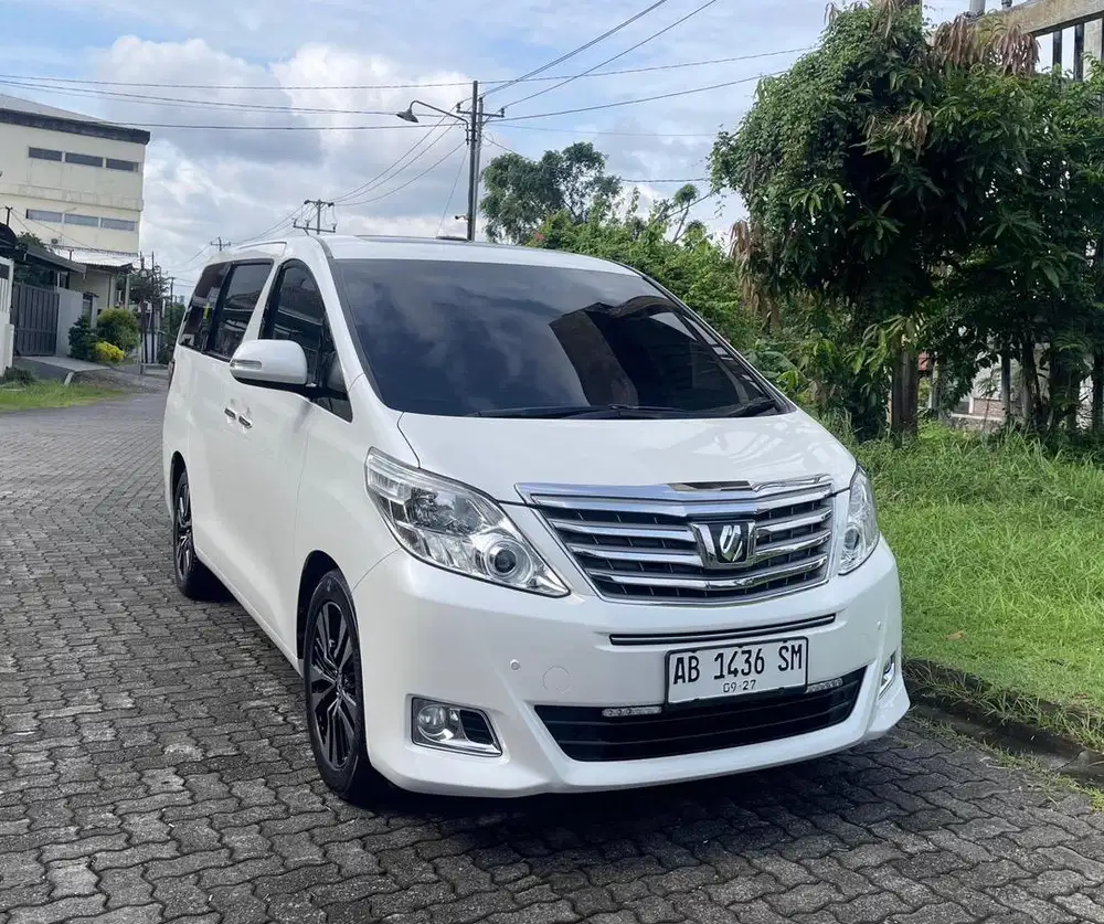 (KM 61rb) Alphard G ATPM Pilot Seat 2012 LOW KM Spt baru gress !