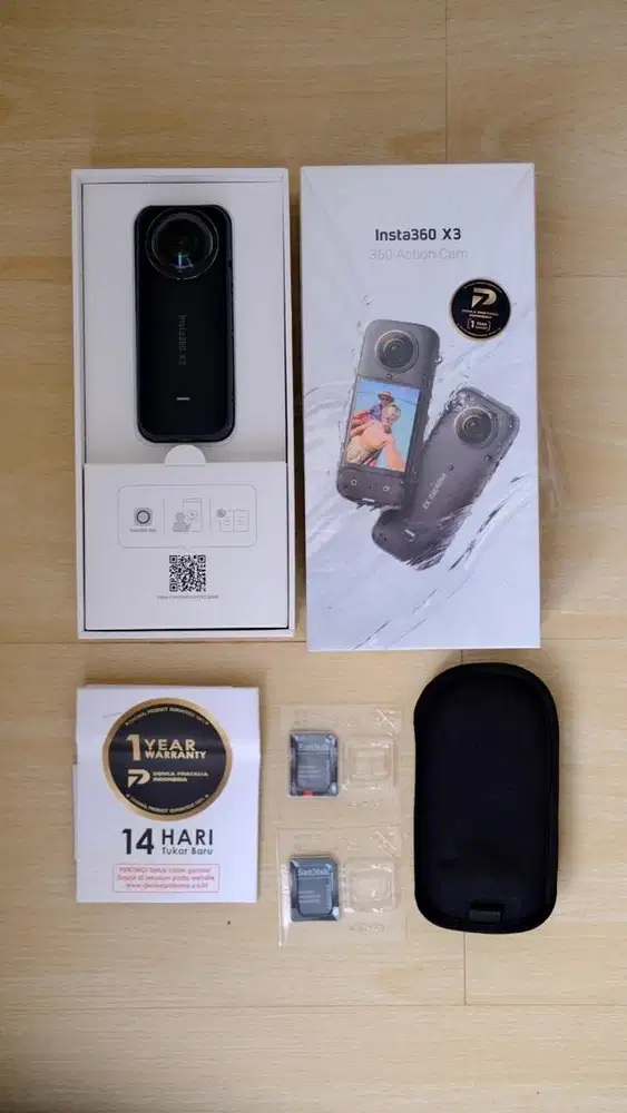 Kamera insta 360 x3