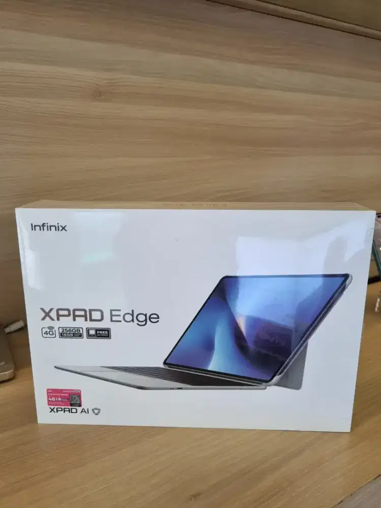 Infinix xpad edge ram 8/256 new segel free kyeboard