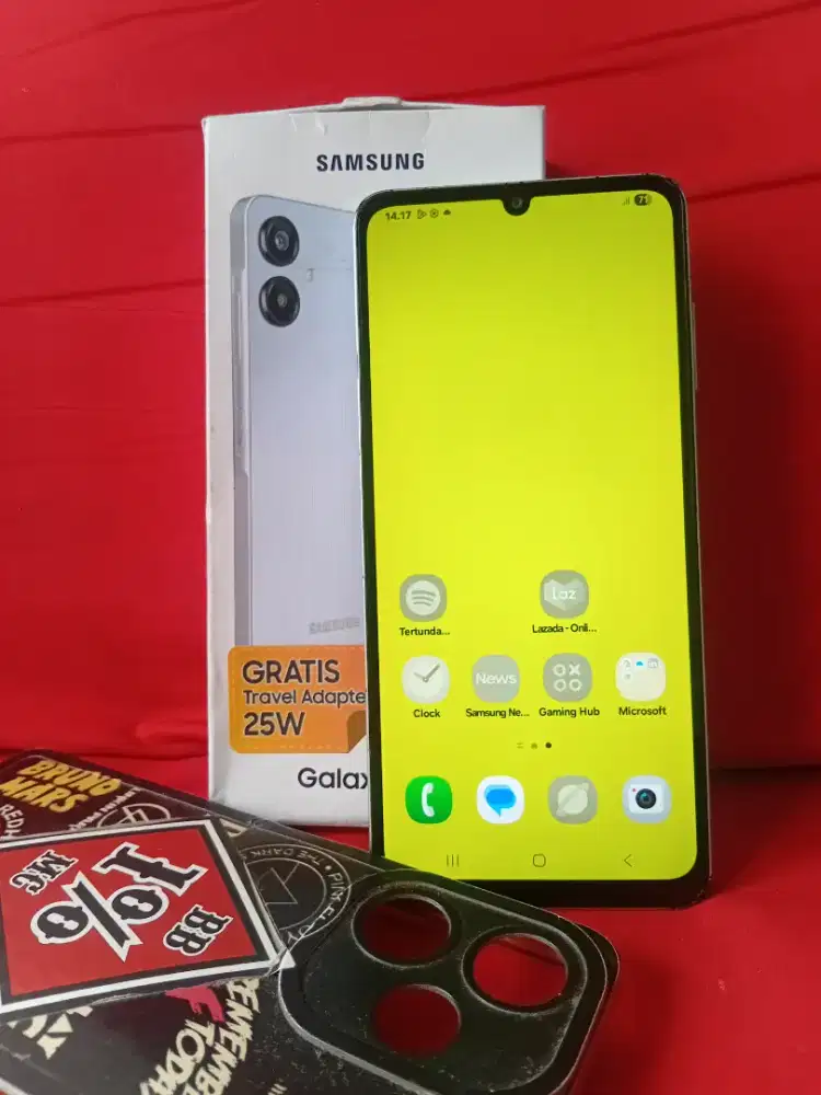 Samsung A06 ram 4gb +4/64gb lengkap segelan bonusan