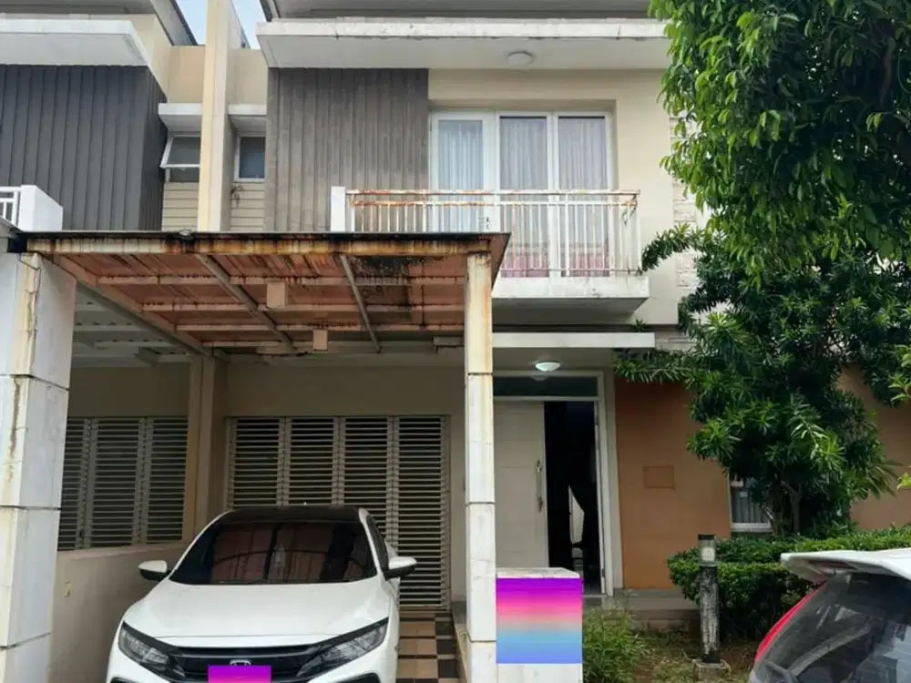 DISEWAKAN RUMAH FURNISH DALAM CLUSTER DI SUMMARECON BEKASI
