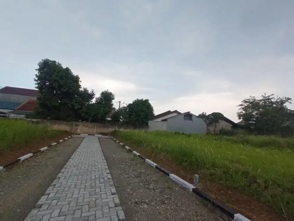 15 menit Stasiun Cilebut Bogor Tanah Kavling Murah SHM Siap Bangun