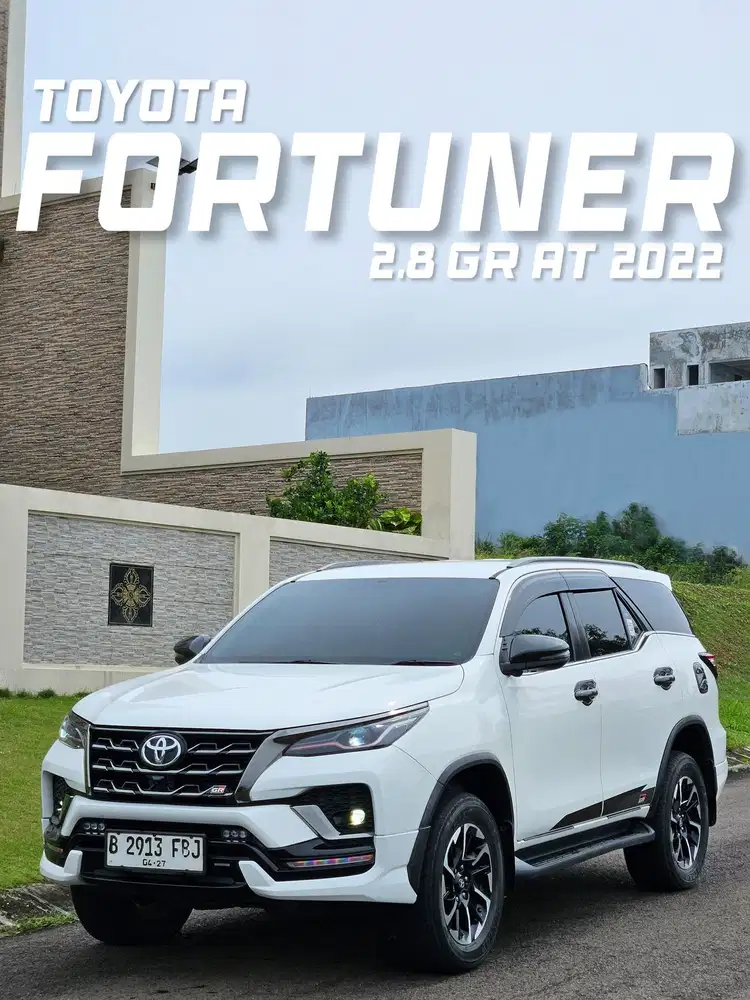 Fortuner 2022 Gr 2.8 metik diesel full istimewa jual cepat yuk
