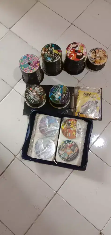 Dijual Borongan CD PS 2 Dan DVD Film dan Lagu