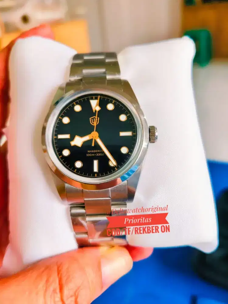 Jam Watchdives Wanderer Pionerr WD1016C Black H0mage TVDOR Brand New