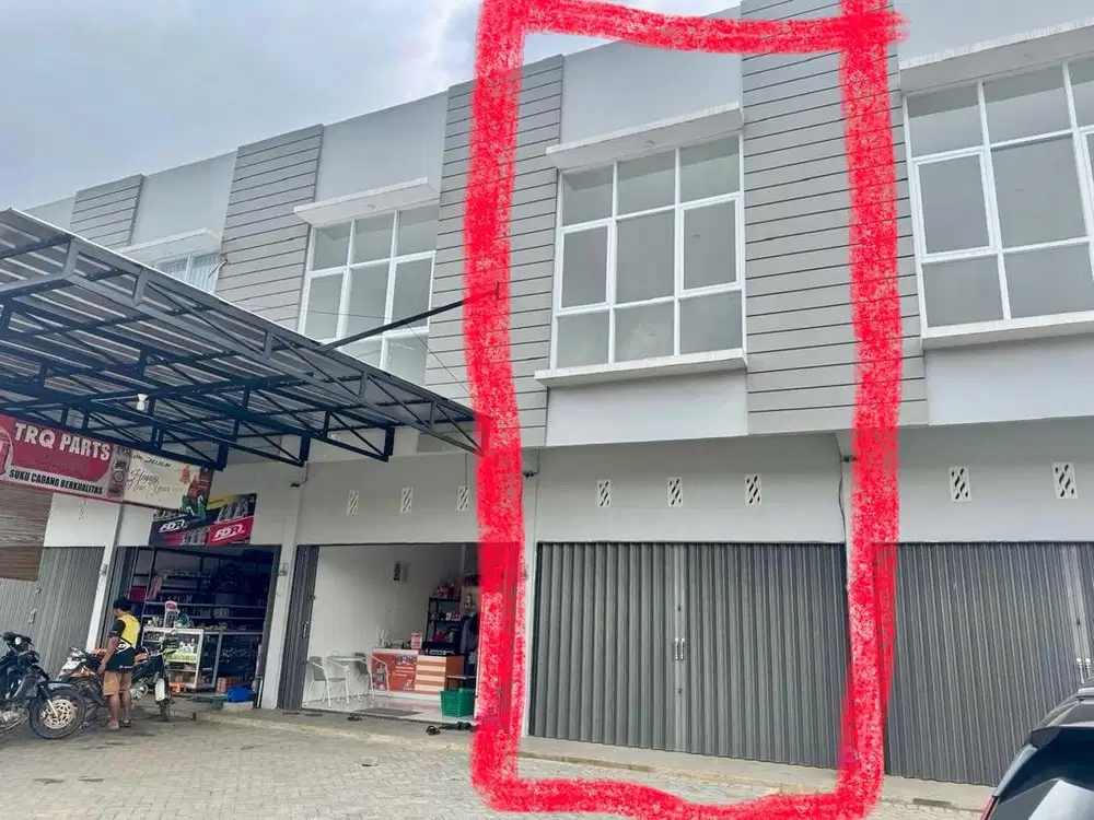 Di Sewakan Ruko Baru