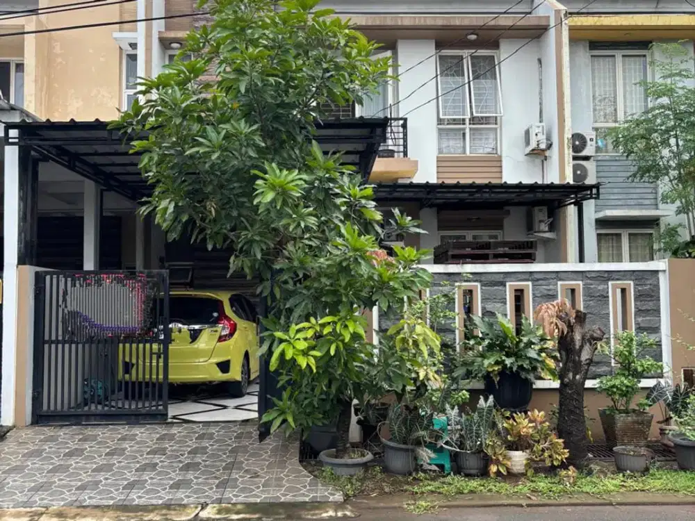 Dijual cepat rumah di cluster ifolia kota harapan indah,Bekasi
