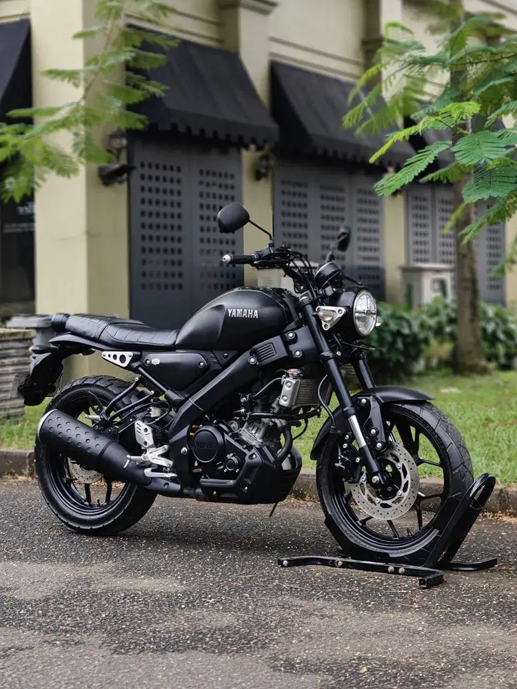 YAMAHA XSR 155 2022 HITAM KM LOW PAJAK PANJANG KAYAK BARU
