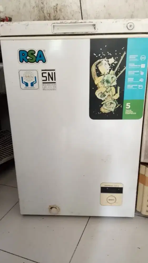 Jual cepat Freezer RSA 100 LITER