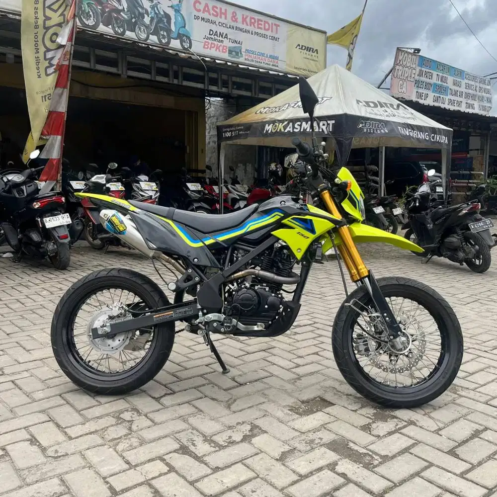 KAWASAKI D-TRACKER 150 SE TAHUN 2021 LIKE NEW