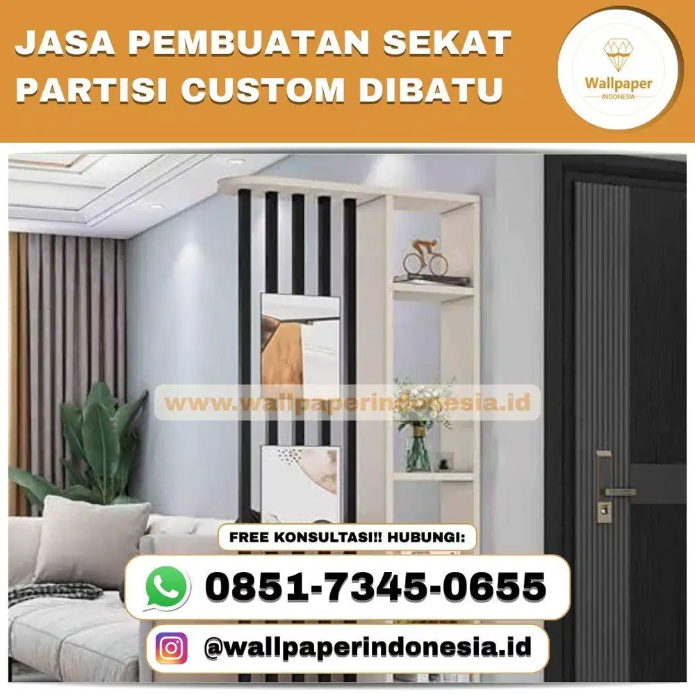 JASA PEMBUATAN SEKAT PARTISI CUSTOM DI BATU