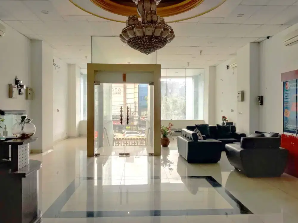 Gedung 7,5lt Luas 366m di Cideng Gambir Jakarta Pusat