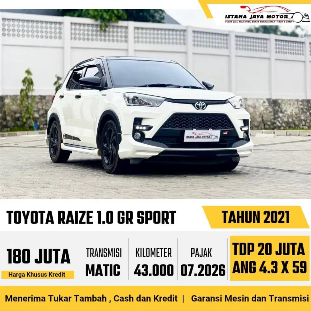 TOYOTA RAIZE GR SPORT AT 2021