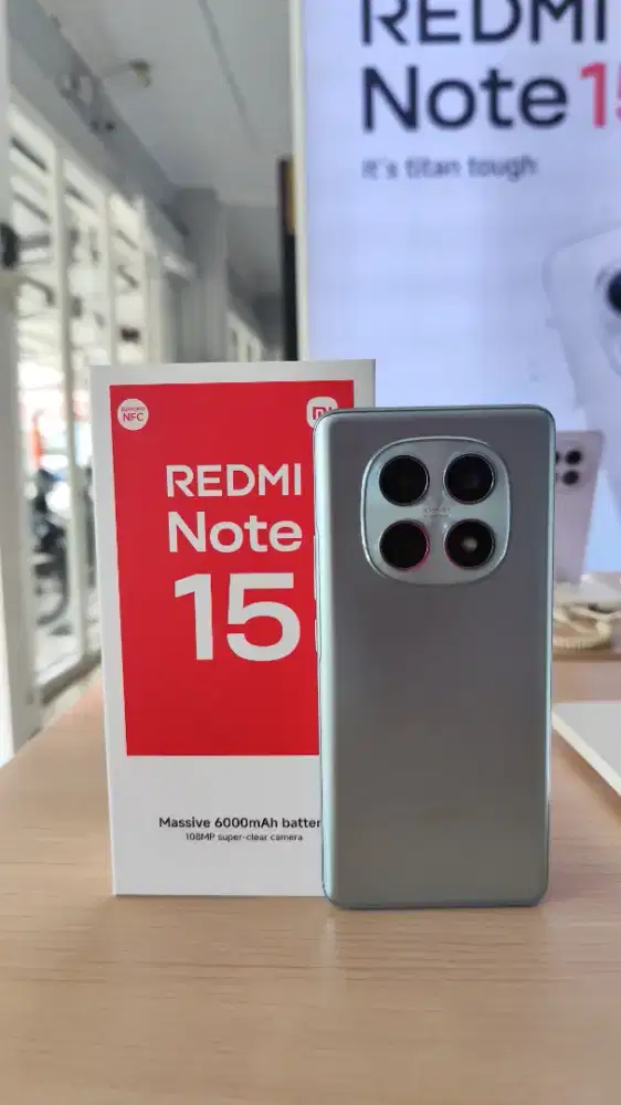 PROMO GEDEN REDMI NOTE 15 8/256 NEW SEGEL