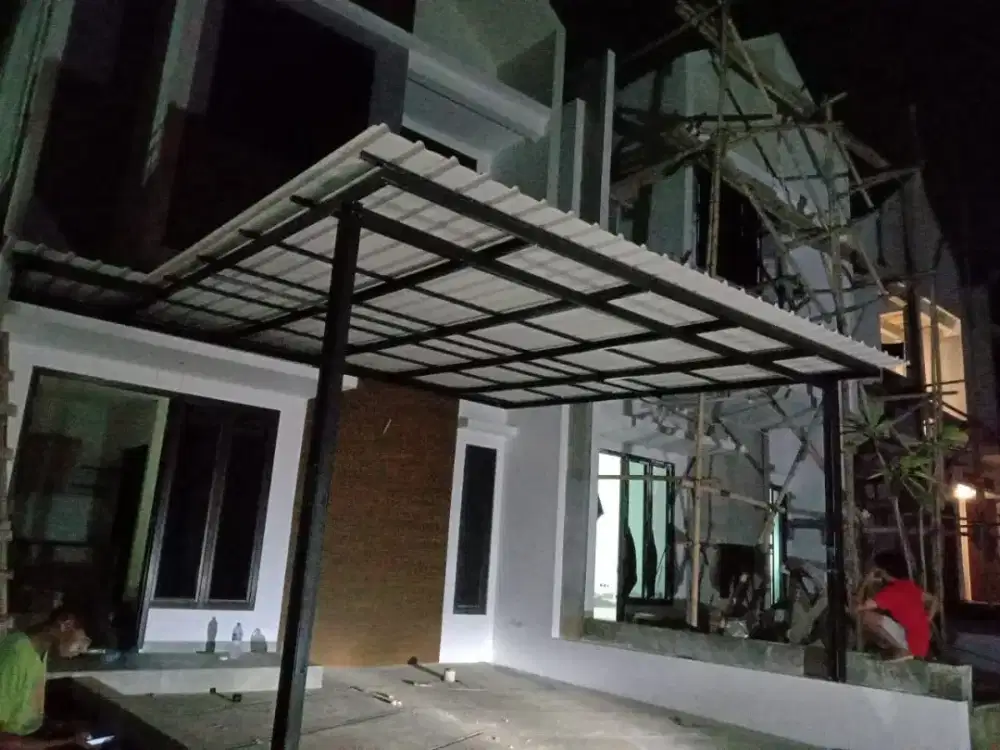 Jasa pasang kanopi baja ringan