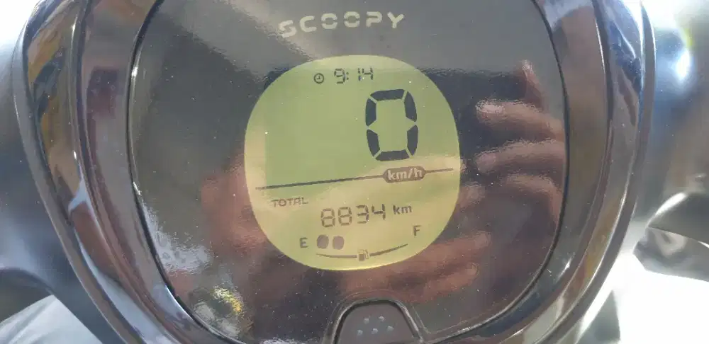 Km 08 ribu Scoopy Prestige th 2025 istimewa pjk baru