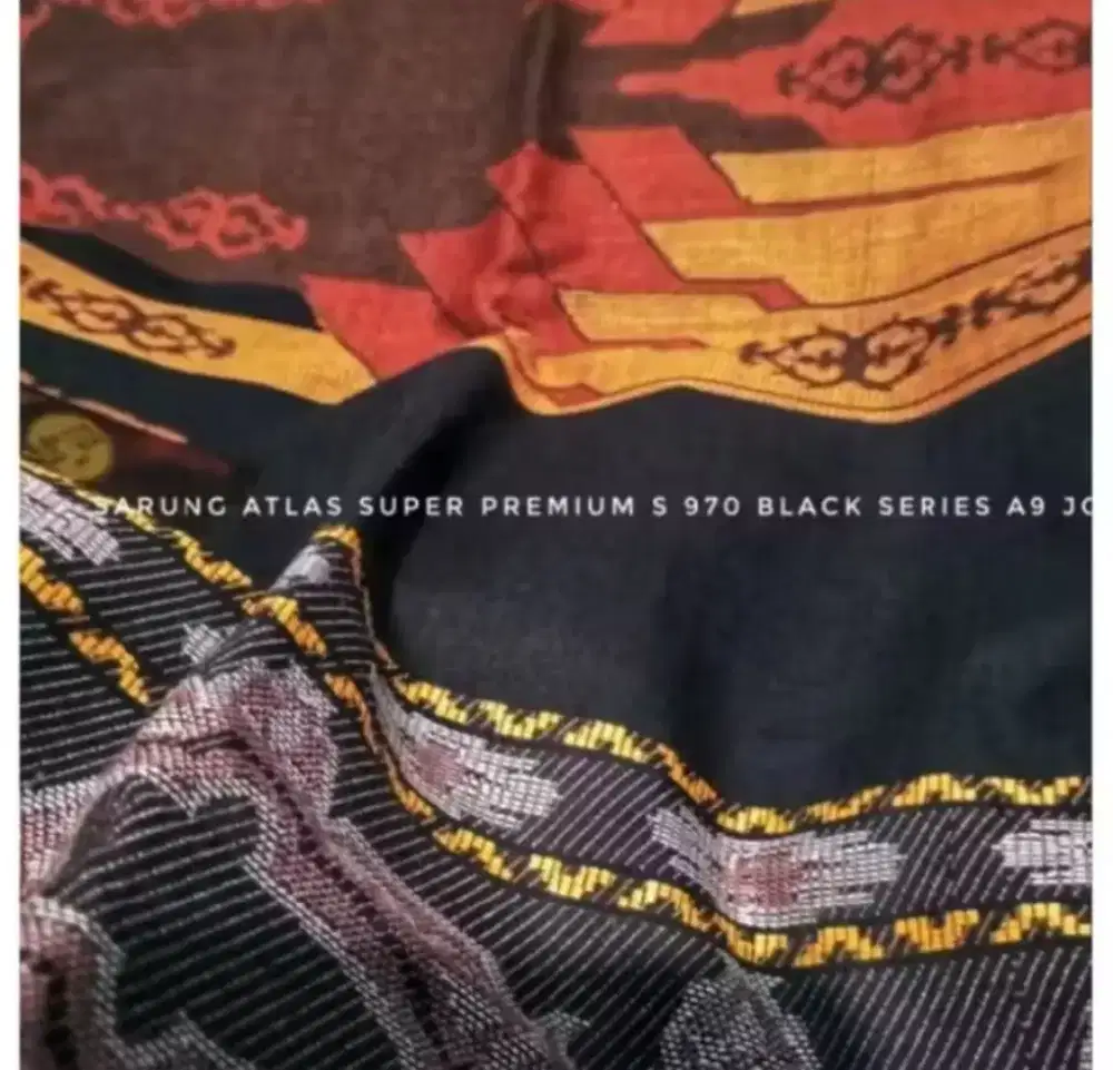 SARUNG ATLAS S 970 A9 BLACK EDITION ORIGINAL BARU